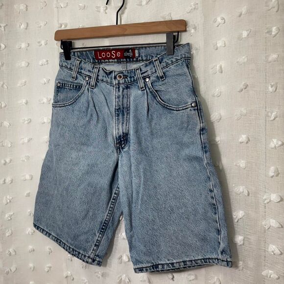 Silvertab Levi's Loose Jean Shorts Vintage mens - Picture 2 of 8